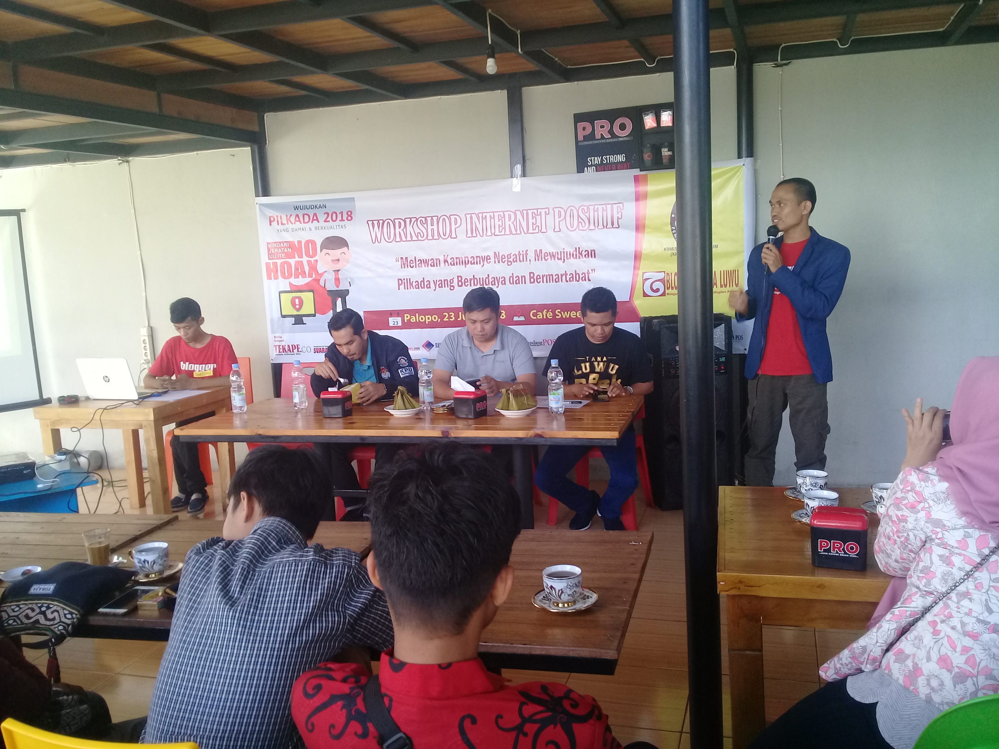 Wujudkan Pilkada Bermartabat, Blogger Tana Luwu Gelar Workshop