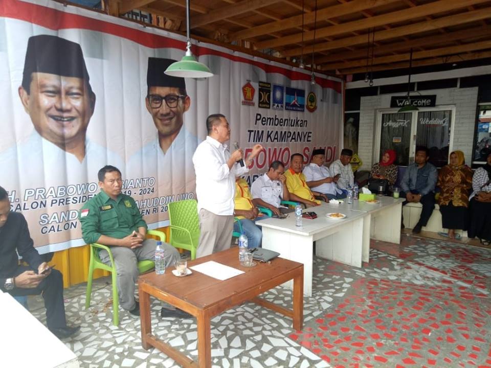 Mantan Dosen Unhas Ketua Tim Pemenangan Prabowo-Sandi di Luwu
