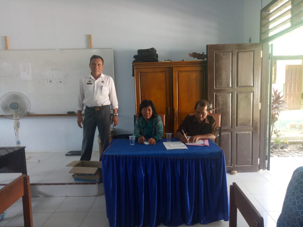 SMPN 9 Palopo Gelar Ujian Semester, Kepsek : Fasilitas Ujian Akan Kami Tingkatkan