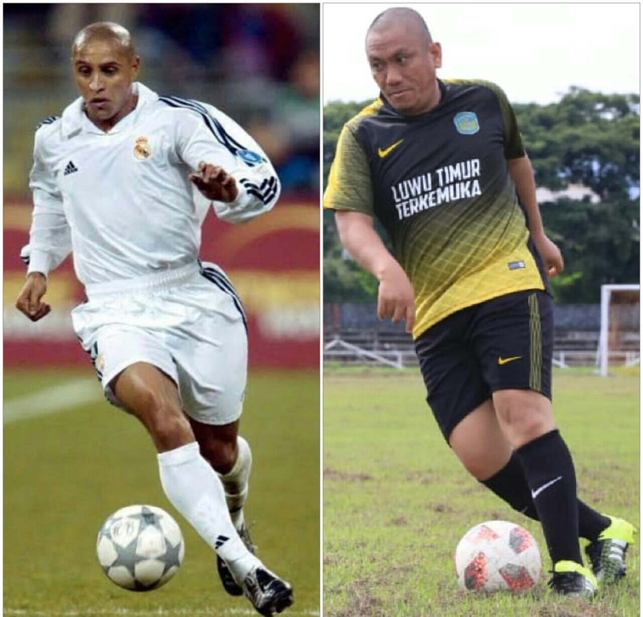Sumbang Satu Gol, Gaya Main Bola Wabup Lutim Mirip Legenda Brasil