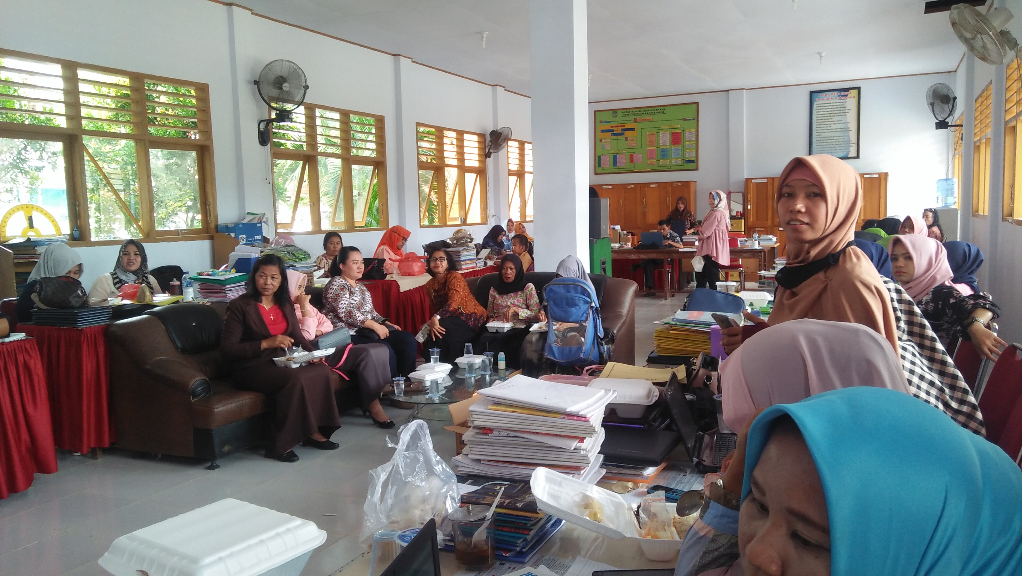 SMPN 1 Palopo Gelar SPMI, Kepsek : Semoga Meningkatkan Kualitas Sesuai Standar Nasional