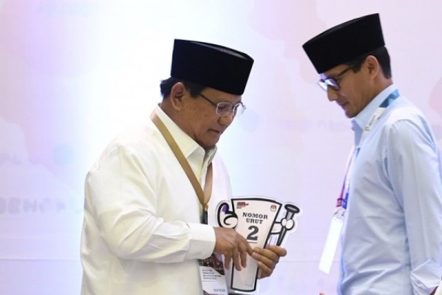Disarankan Menyerang Personal, Prabowo-Sandi Menolak, Sandiaga: Hargai Pak Kiai