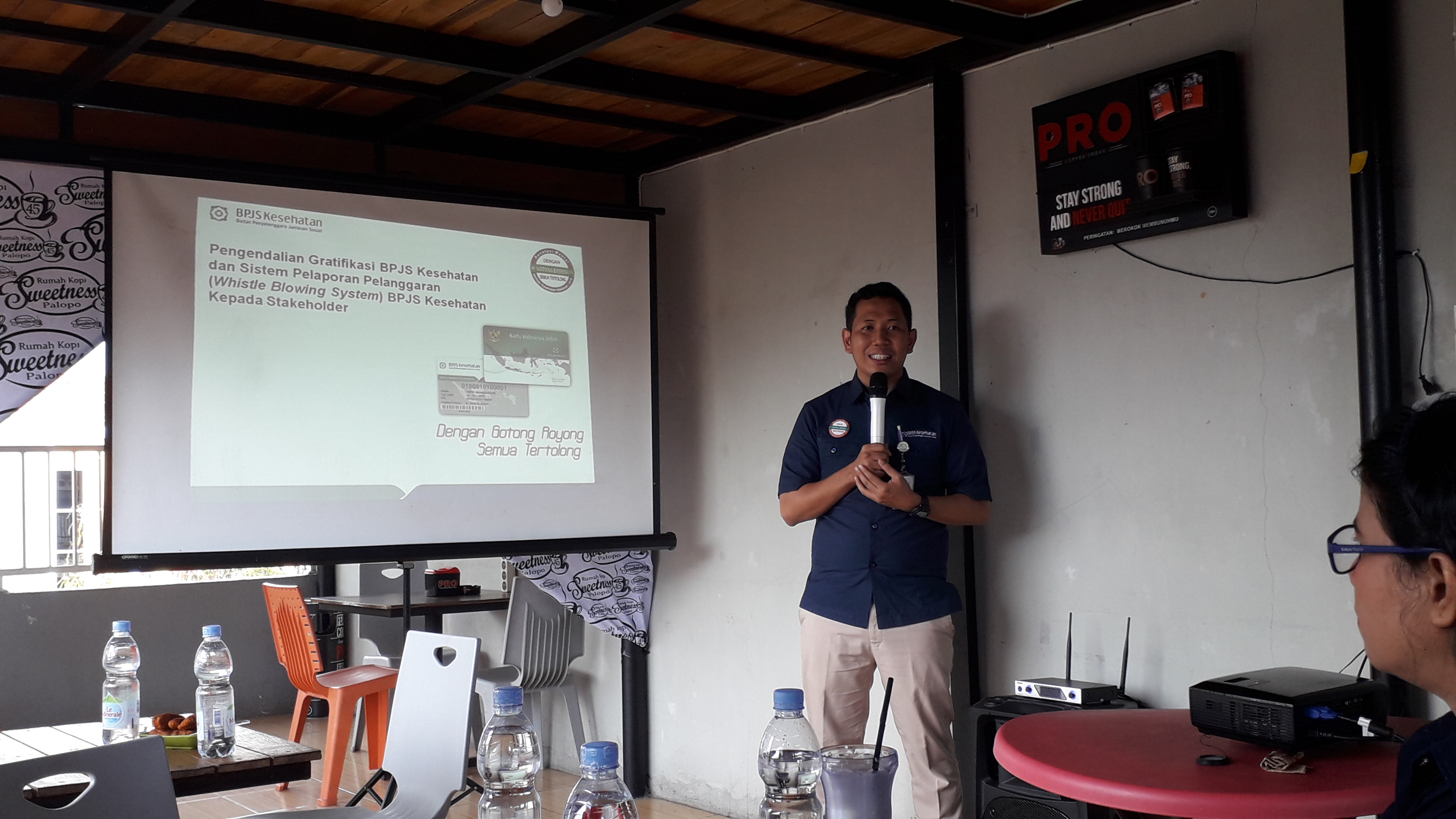 ADV : BPJS Kesehatan Palopo dan Makale Sosialisasi Tolak Gratifikasi