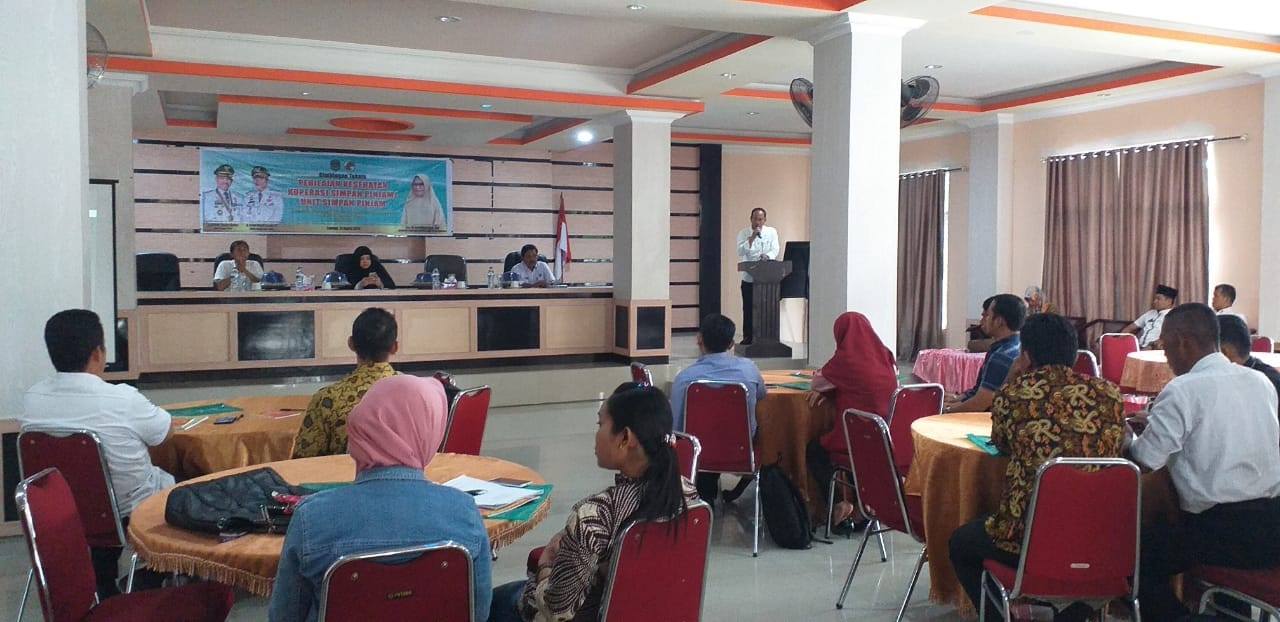 Disdagkop UKM Lutim Gelar Bimtek Bagi Koperasi