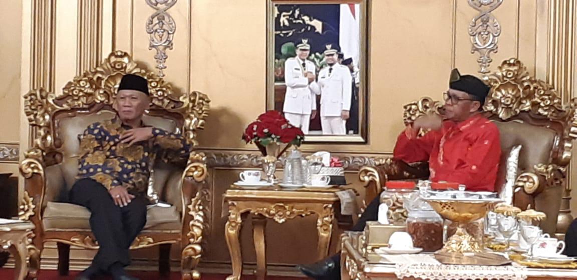 Datu Luwu Silaturahmi Dengan Gubernur Sulsel, Ini Yang Dibahas