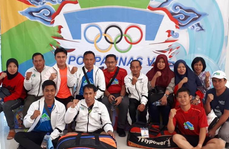 Atlet Badminton PAM TM Palopo Sumbang Medali Bagi Perpamsi Sulsel di Porpamnas Jabar
