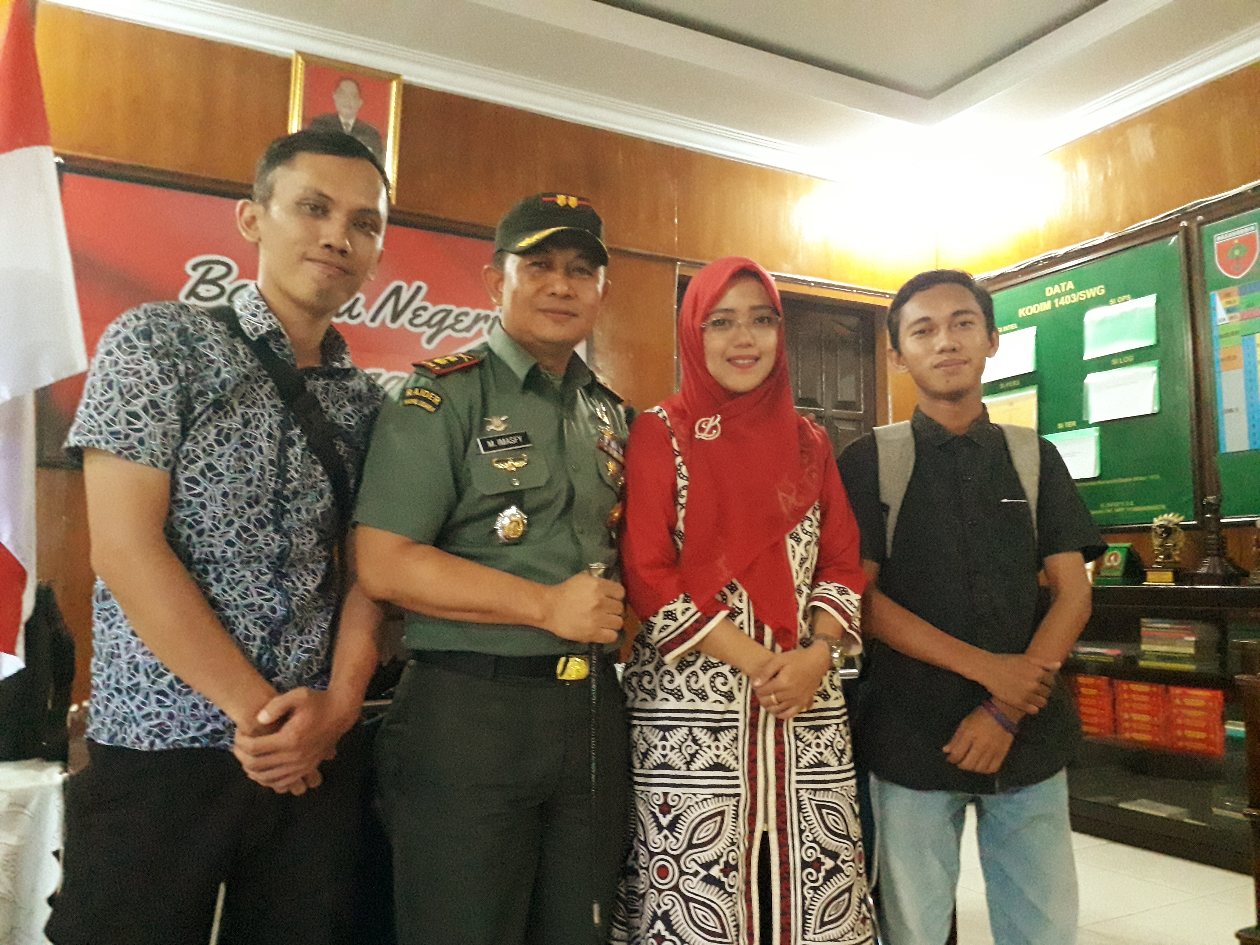 Sebelum Pamit, Dandim 1403 Sawerigading Ucapkan Terimakasih