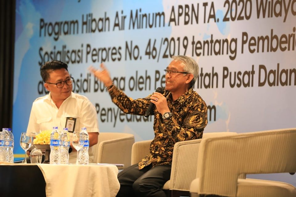 Sukses Program Hibah Air Minum, Husler Jadi Pembicara Nasional di Bali