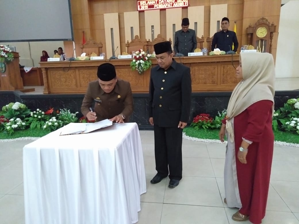 APBD-P 2019 Luwu Ditetapkan, Dewan Minta PAD Dioptimalkan