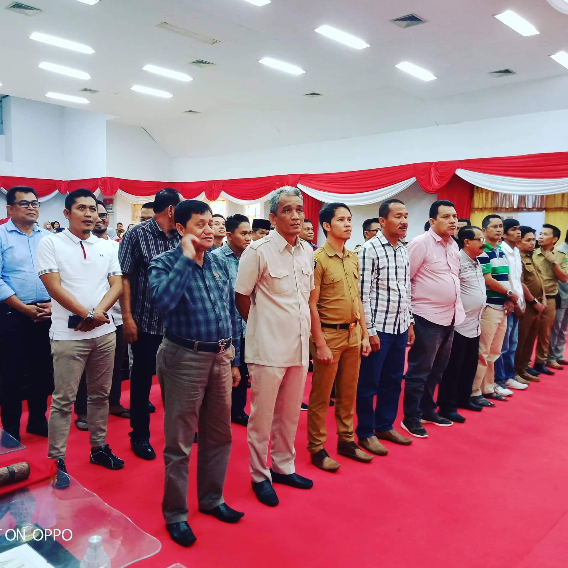 Besok Dilantik, Begini Suasana Gladi Pelantikan Anggota DPRD Luwu Utara