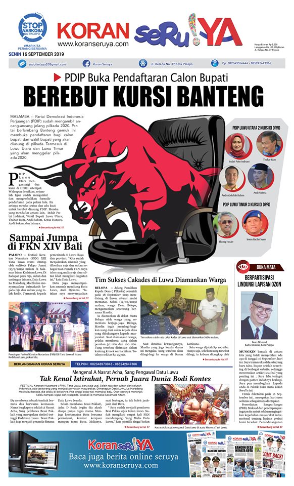Pertarungan Awal Jelang Pilkada Luwu Utara-Luwu Timur, Berebut Kursi Banteng