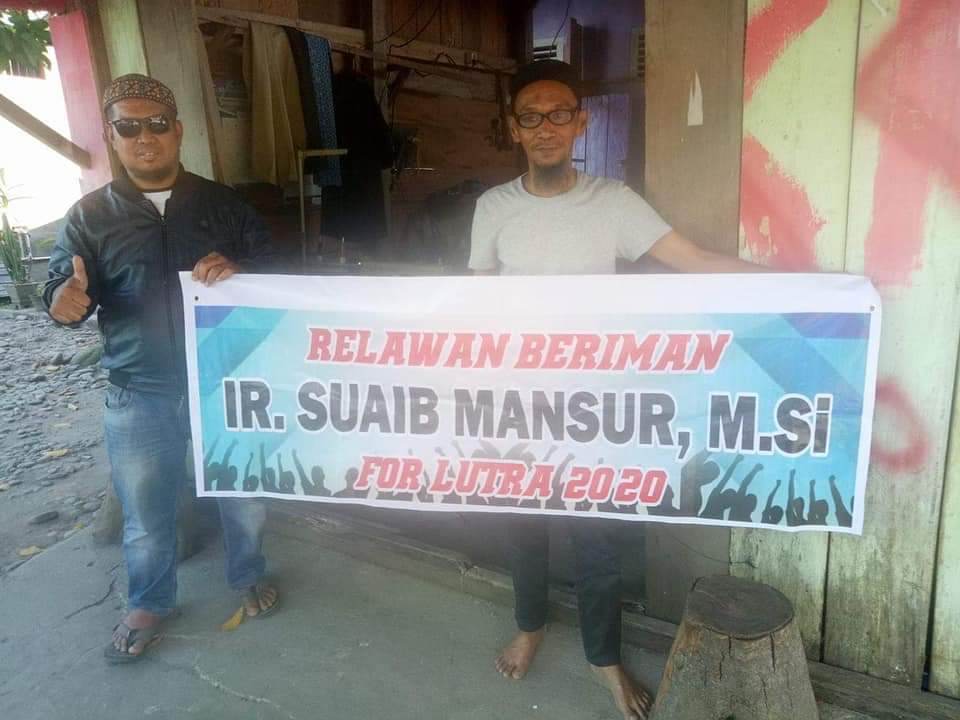 Relawannya Mulai Terbentuk Jelang Pilkada 2020, Suaib Mansur : Itu Inisiatif Warga