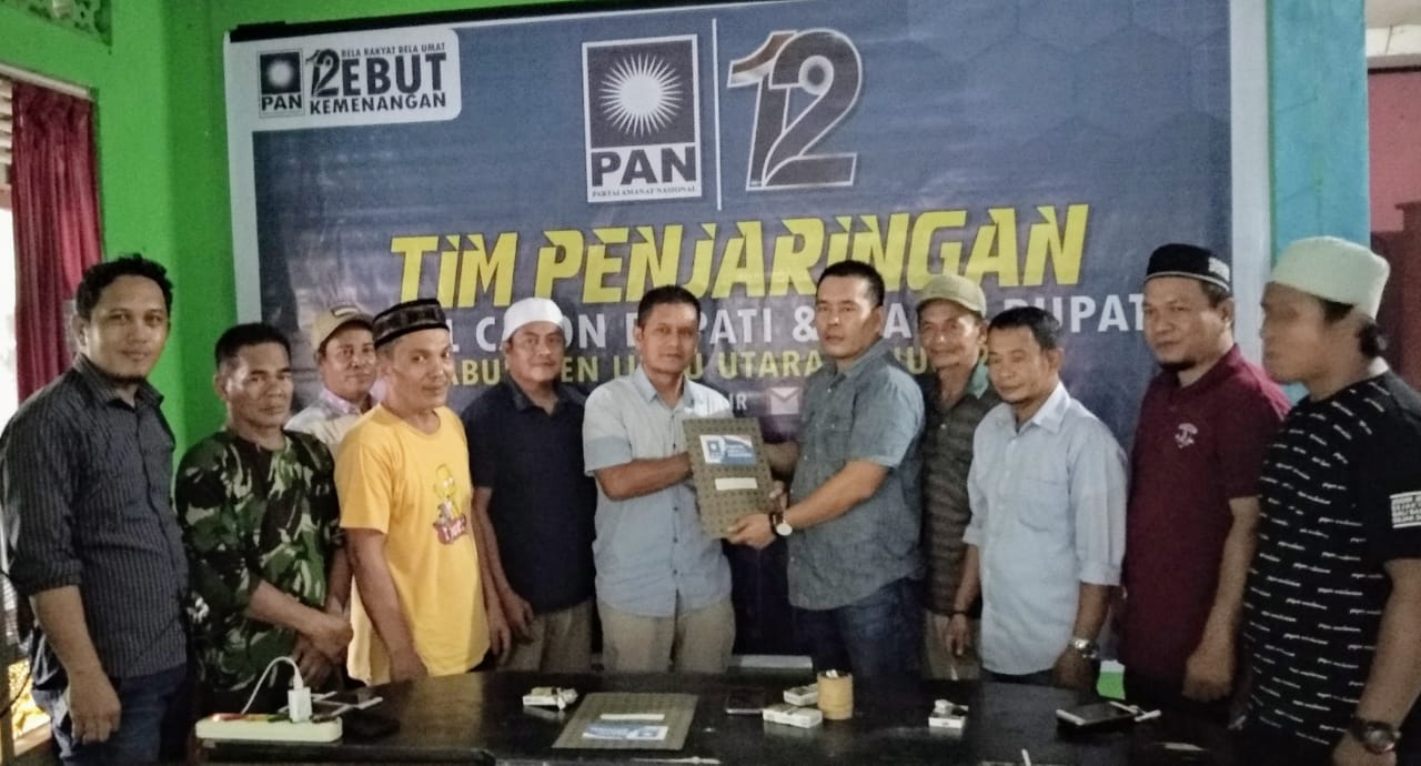 Bukan di Golkar, Mantan Ketua DPRD Luwu Utara Malah Daftar Calon Bupati di PAN