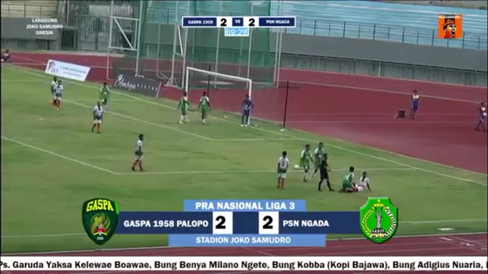 Gaspa 1958 dan PSN Ngada Berbagi Angka, Penentuan Lolos Ada di Laga Pamungkas Hadapi PSIL