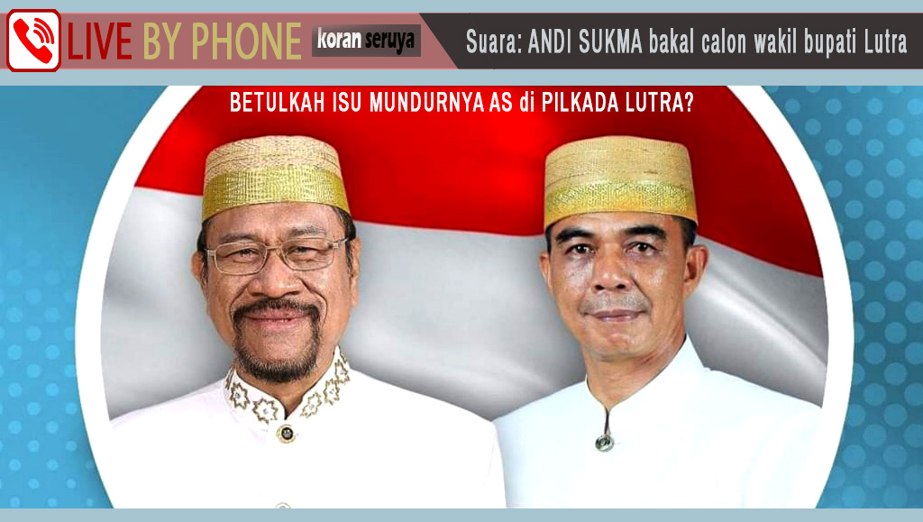 Tak Ada Angin Tak Ada Hujan, Tiba-tiba Muncul Rumor Andi Sukma Mundur dari Pilkada Lutra, Legislator Hanura itu Langsung Bicara Blak-blakan