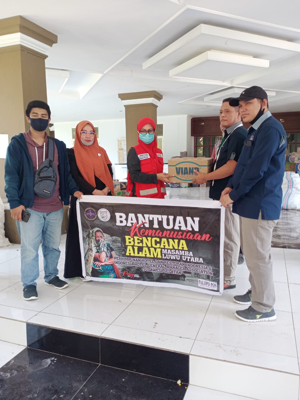 PHRI Palopo Urunan Bantu Korban Bencana di Luwu Utara