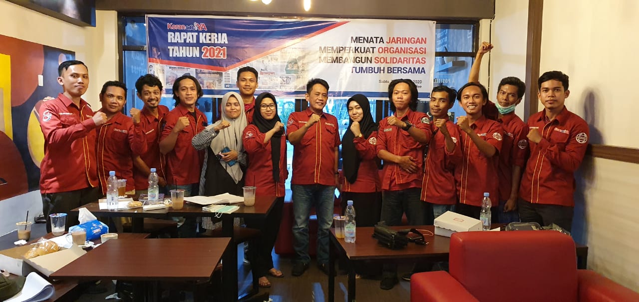 Haeril Al Fajri Motivasi Awak Media Koran Seruya dalam Rapat Kerja Tahunan Menuju 2021
