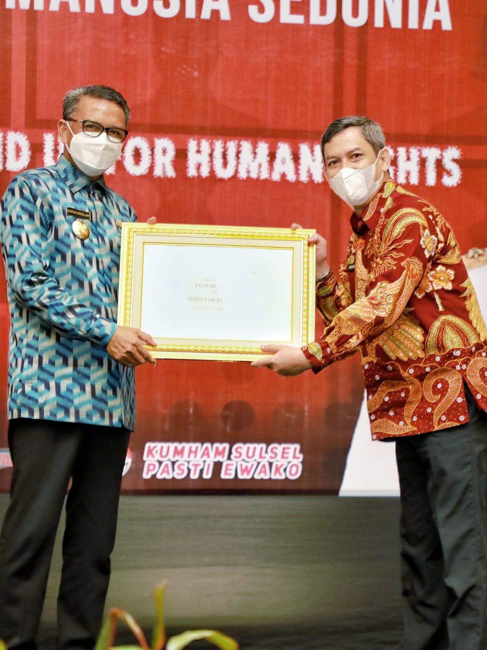 Selamat! Palopo Raih Penghargaan sebagai Kota Peduli HAM