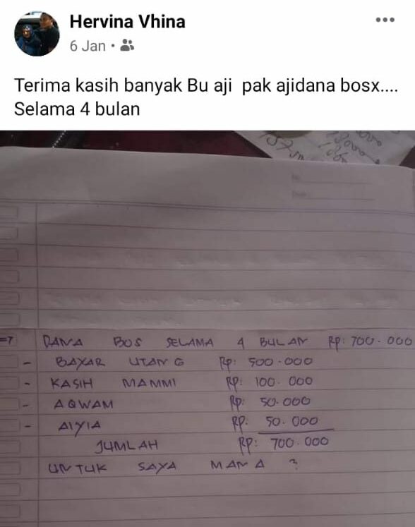 Unggah Status Ini di Facebook, Guru Honorer di SD 169 Desa Sadar Bone Dipecat
