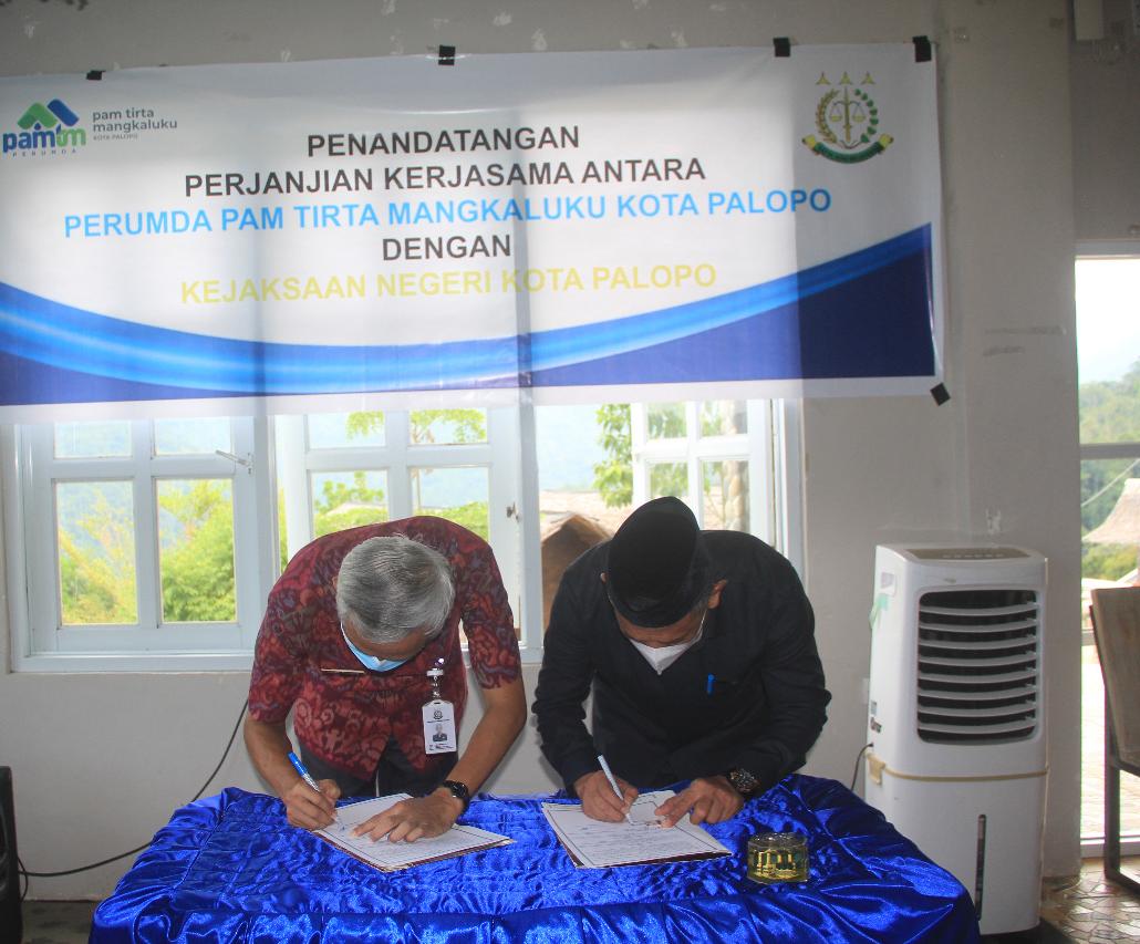 PAM Tirta Mangkaluku Lanjutkan Kerjasama dengan Kejari Palopo