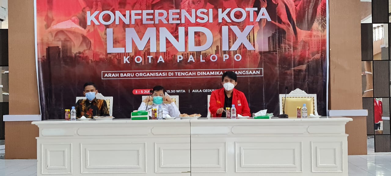 Konferkot IX LMND Dibuka Walikota, Didit Prananda Apresiasi Pemkot Palopo Tidak Anti Kritik
