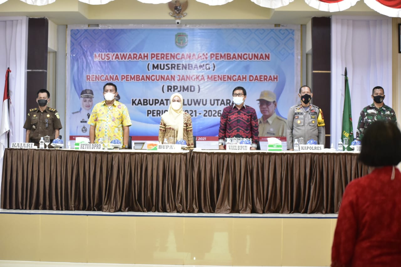Pemda Luwu Utara Gelar Musrenbang RPJMD 2021-2026