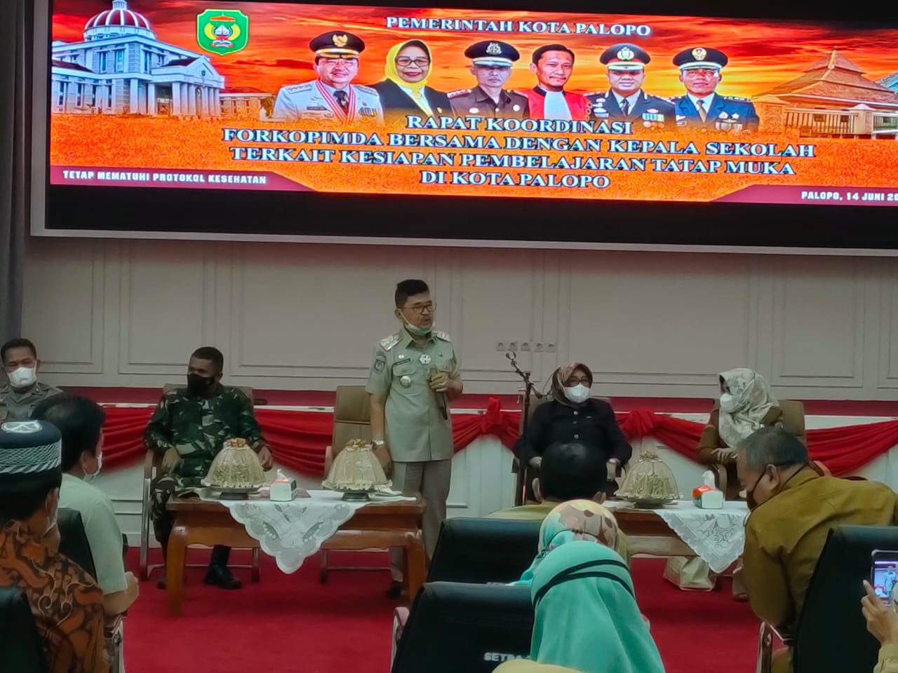 Rakor Kesiapan PTM Terbatas, Walikota: Jangan Gegabah! 