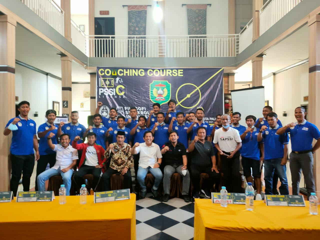 Dihadiri Ketua KONI, Askot PSSI dan Dispora, Kursus Pelatih Lisensi C AFC di Kota Palopo Resmi Ditutup