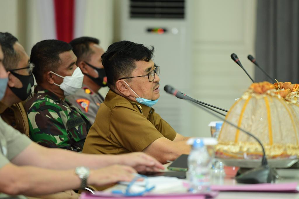Walikota Palopo Gelar Rapat Evaluasi Penanganan Covid-19, Begini Anjurannya