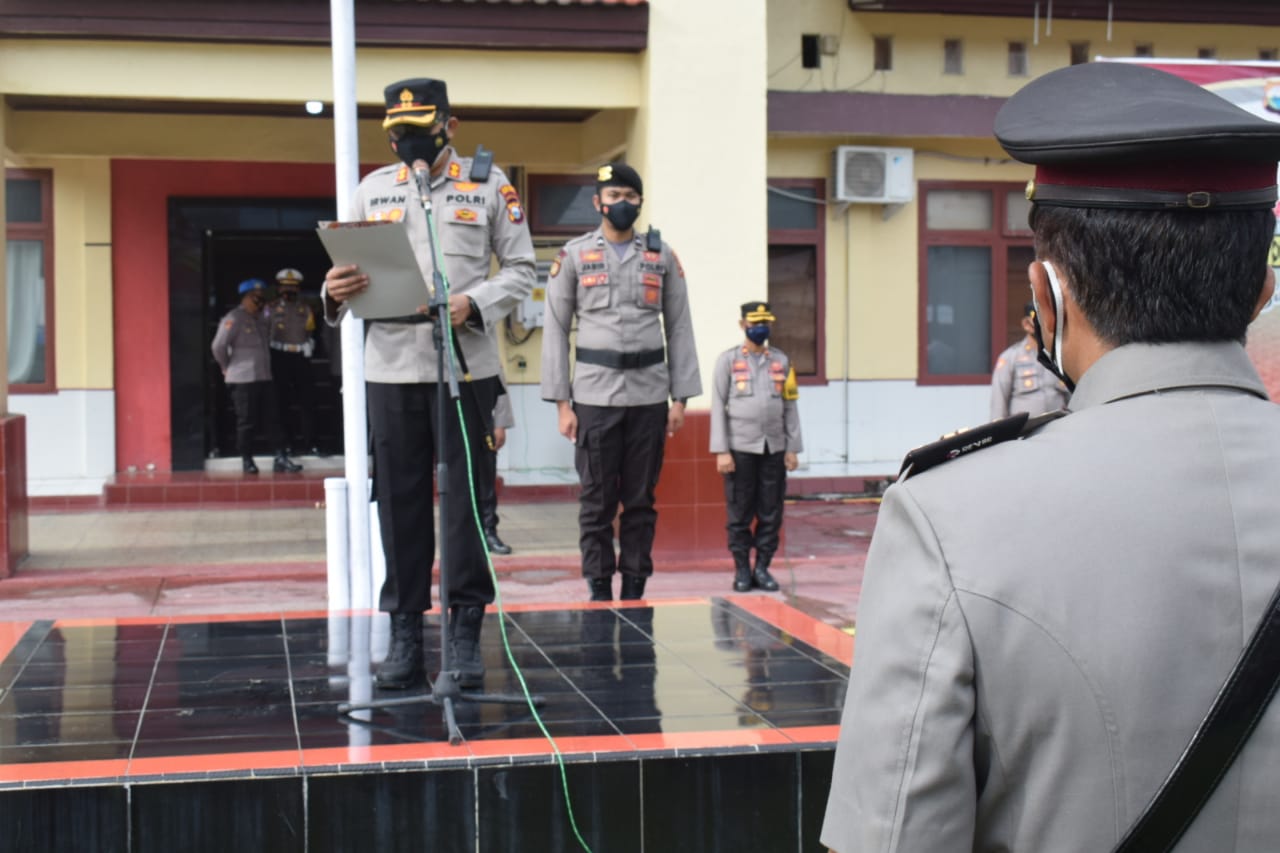 Sertijab 9 Perwira di Lingkup Polres Luwu Utara, Didominasi Jabatan Kapolsek
