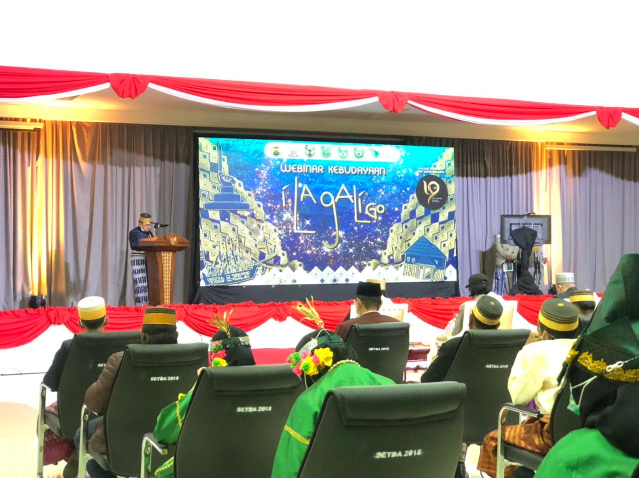 Pemegang Mandat Adat Pancai Pao Gelar Webinar, Walikota Palopo Sampaikan Definisi Kebudayaan