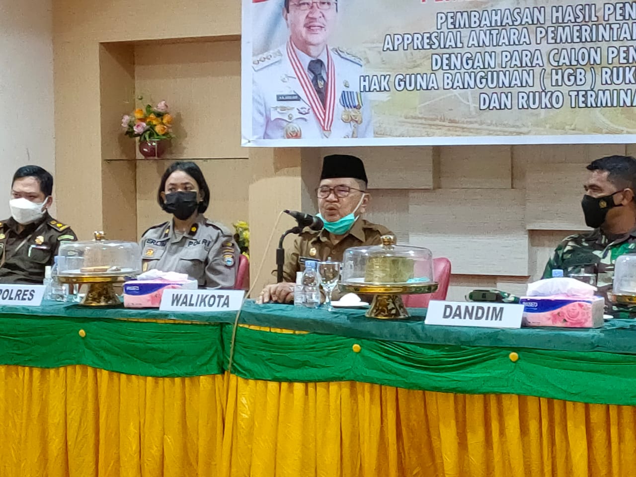 Saat Hadiri Pertemuan dengan Calon Pengelola HGB Dua Ruko di Palopo, Walikota Tegaskan Hal Ini
