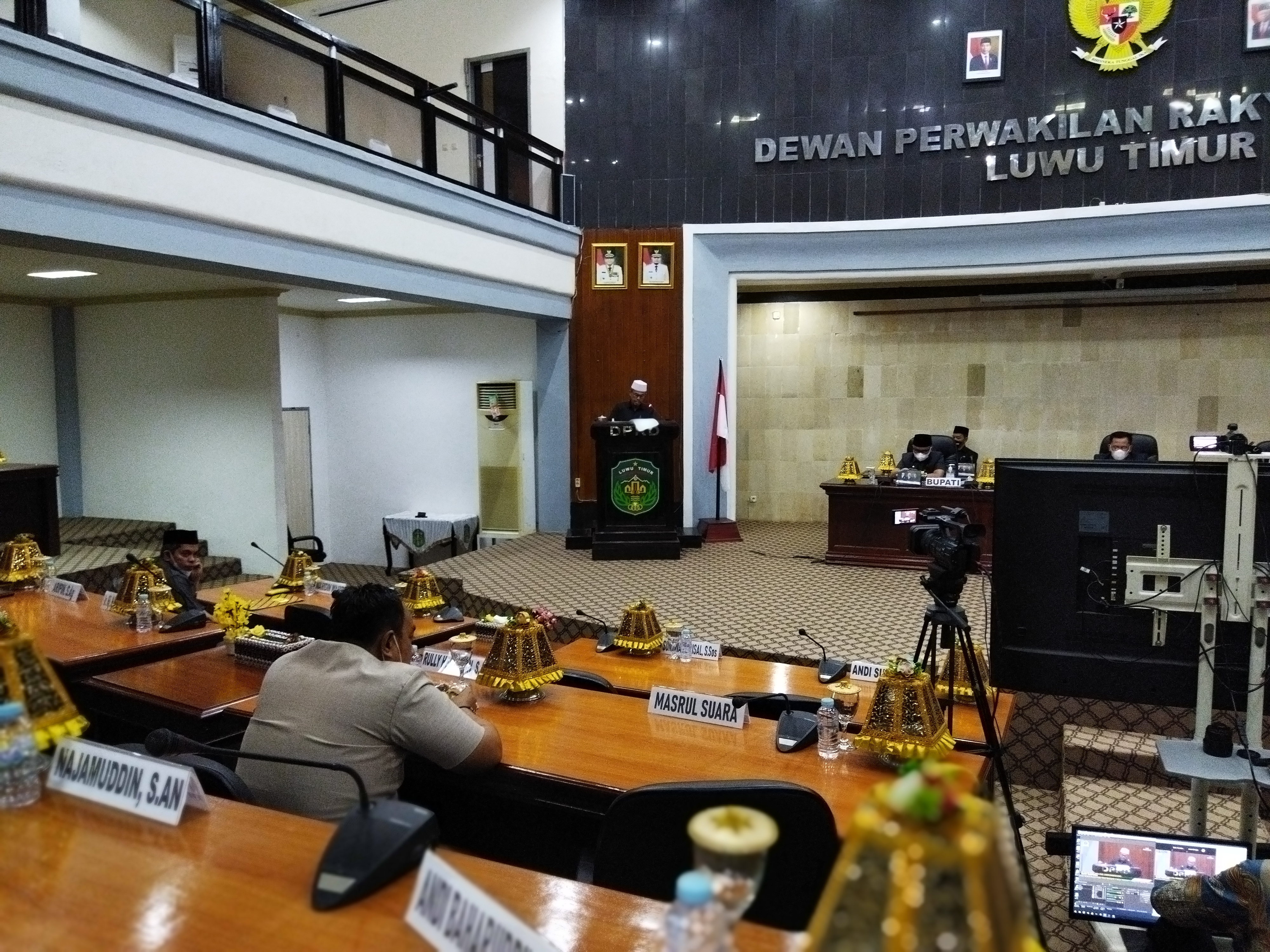 Dewan Sampaikan Hasil Reses, Bupati Budiman Upayakan Akomodir Aspirasi Masyarakat