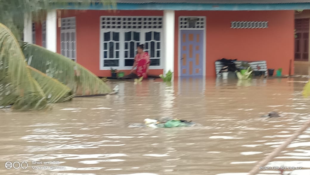 SeruYA TV : Intensitas Hujan Tinggi, Ribuan Rumah di Ponrang Luwu Terendam Banjir