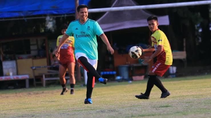 Ketua PSSI Luwu Sumbang Rp 15 Juta untuk Tim Pra Porprov Palopo