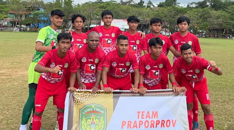 Libas Palopo 3-1, Sepakbola Lutim Pastikan Lolos ke Proprov Sulsel 2022