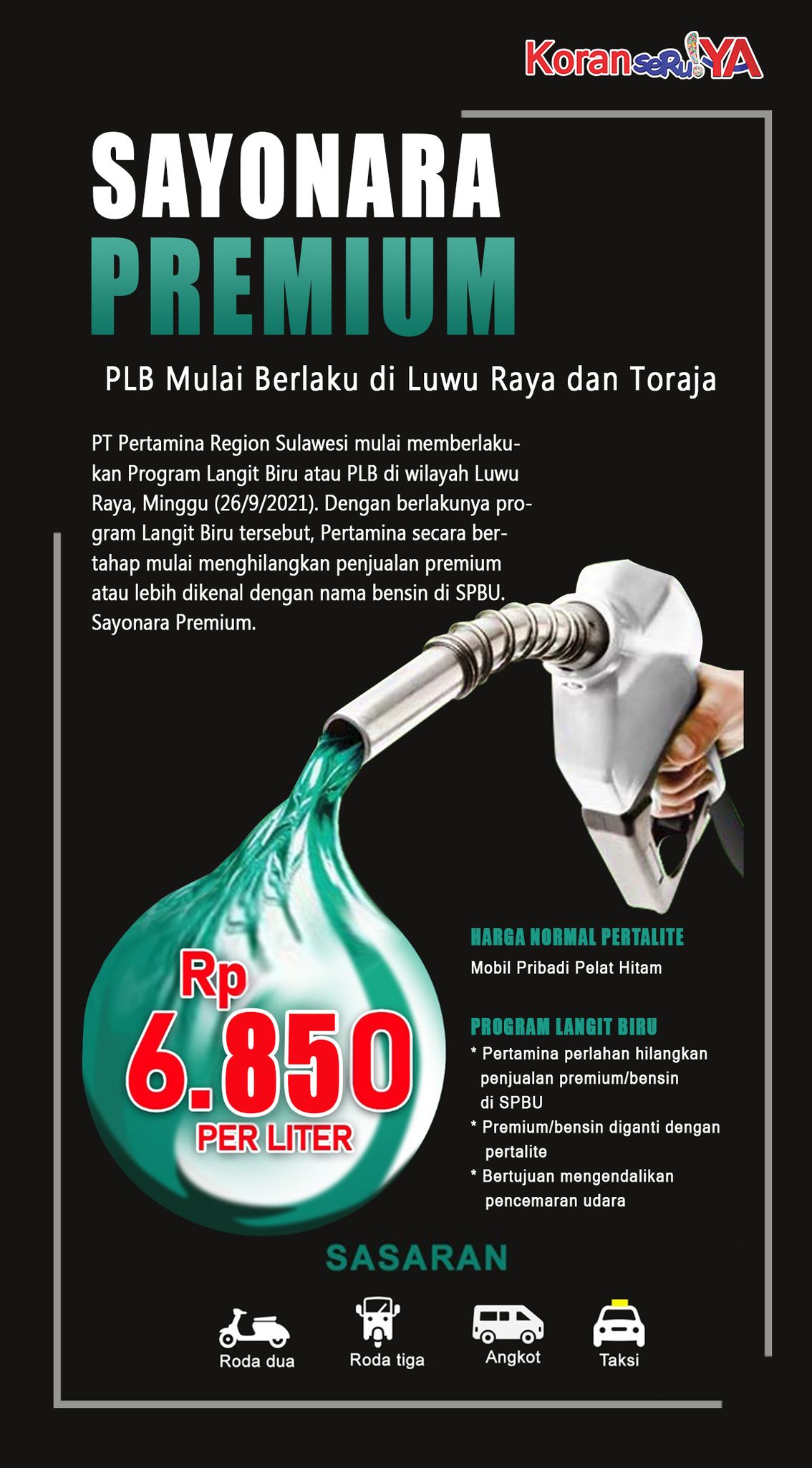 Sayonara Premium di Luwu Raya dan Toraja