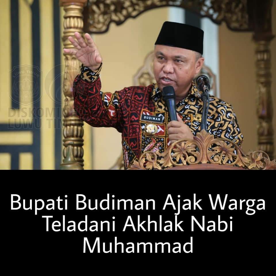 SERUYA-TV: Maulid Nabi, Bupati Luwu Timur Minta Warga Tauladani Nabi Muhammad, Tonton Videonya