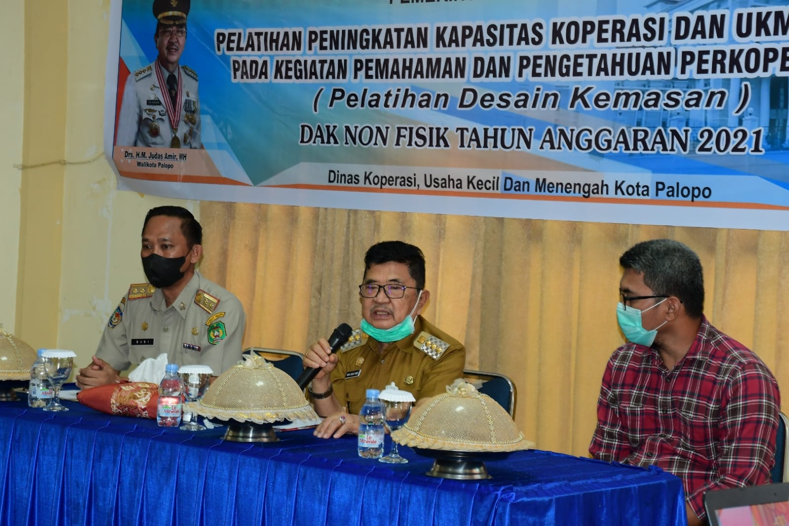 30 Pelaku Usaha di Palopo Dilatih Desain Kemasan, Walikota : Jika Diterapkan, UMKM Tumbuh