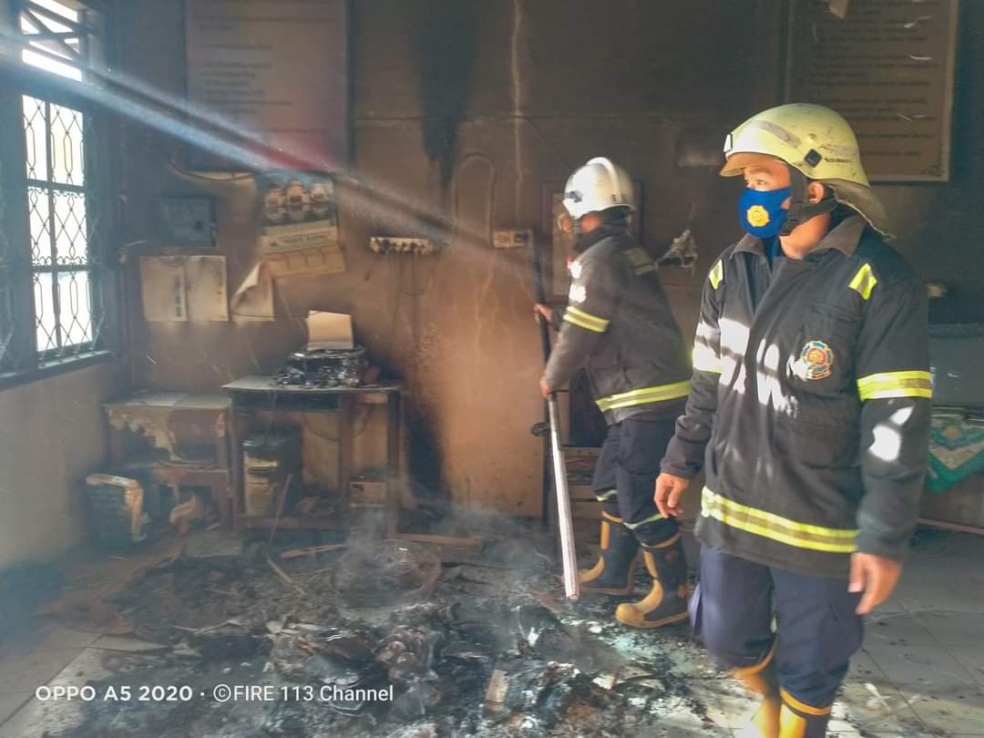 Korsleting Listrik, SDN 57 Pepabri Palopo Dilalap Api