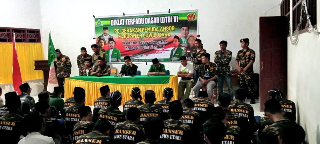 Anggota GP Ansor Luwu Utara Bertambah, Rekrut 50 Kader Baru