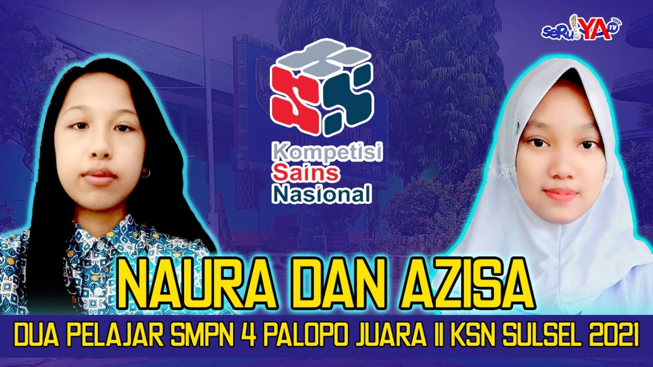 Prestasi Naura dan Azisa Harumkan Nama Sekolah, Dua Pelajar SMPN 4 Palopo Peringkat Dua Lomba ASN 2021 se Sulsel,