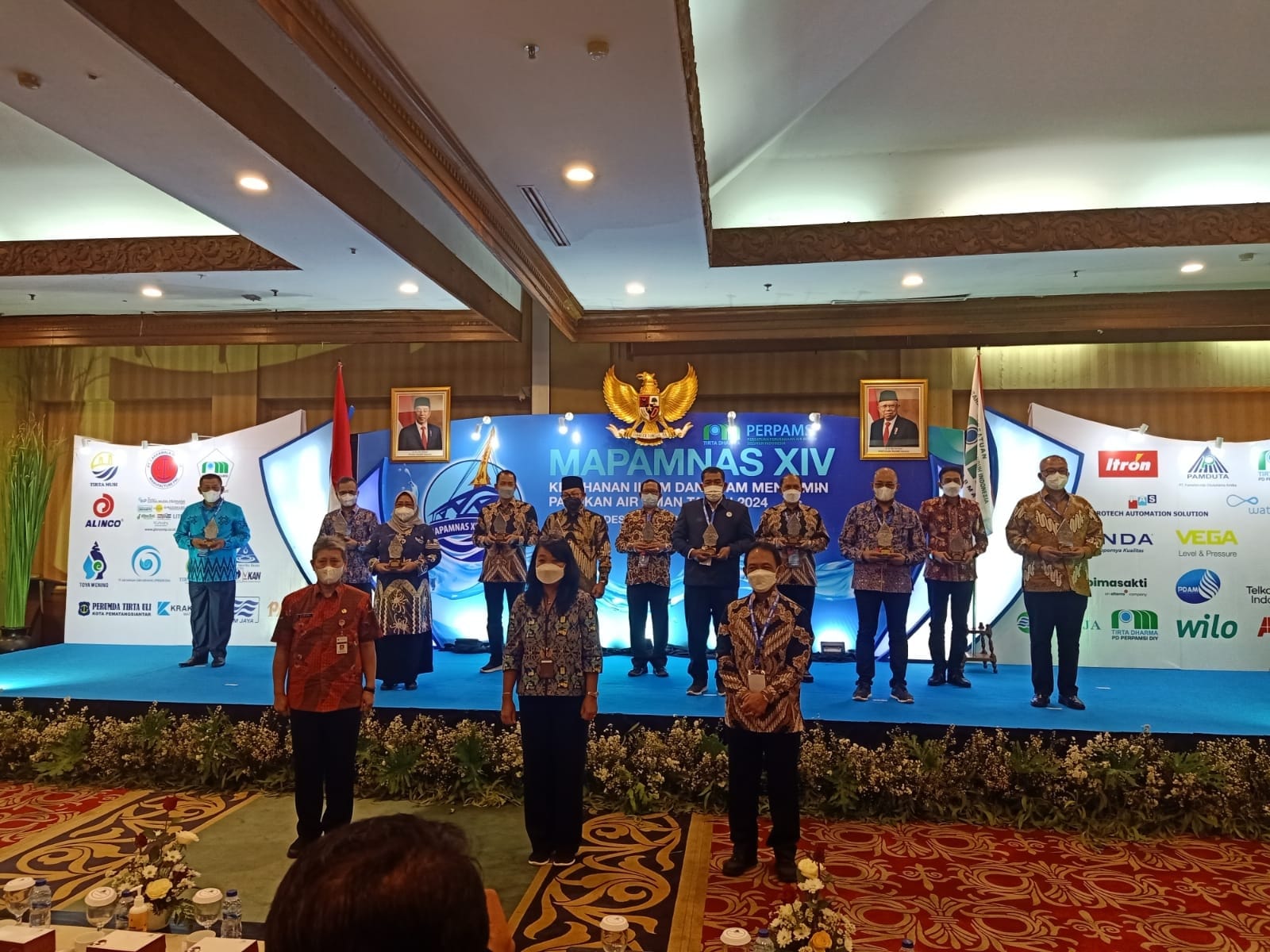 PAM TM Palopo Raih Penghargaan Mapamnas, Kategori Air Minum Sehat