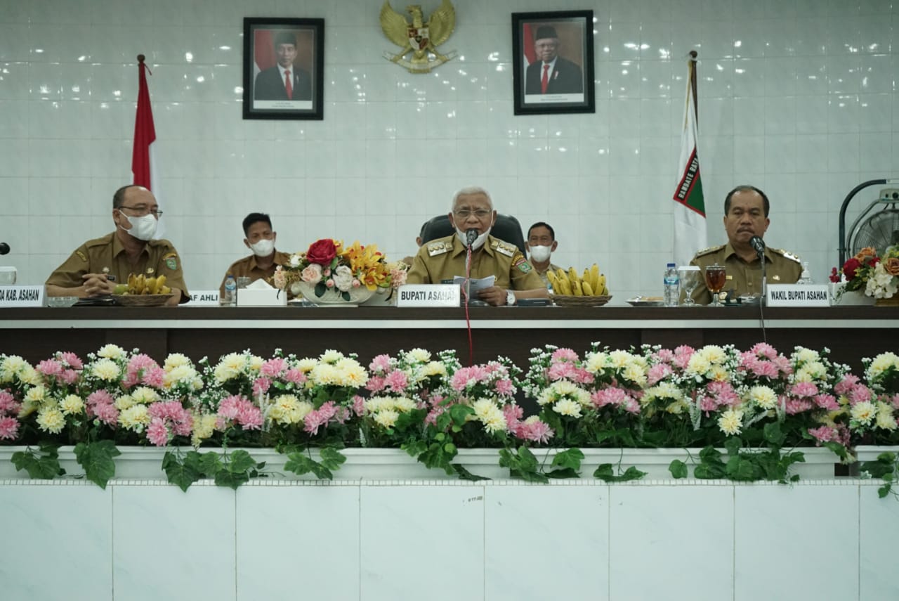 Gelar Rakorpem, Ini Harapan Bupati Asahan