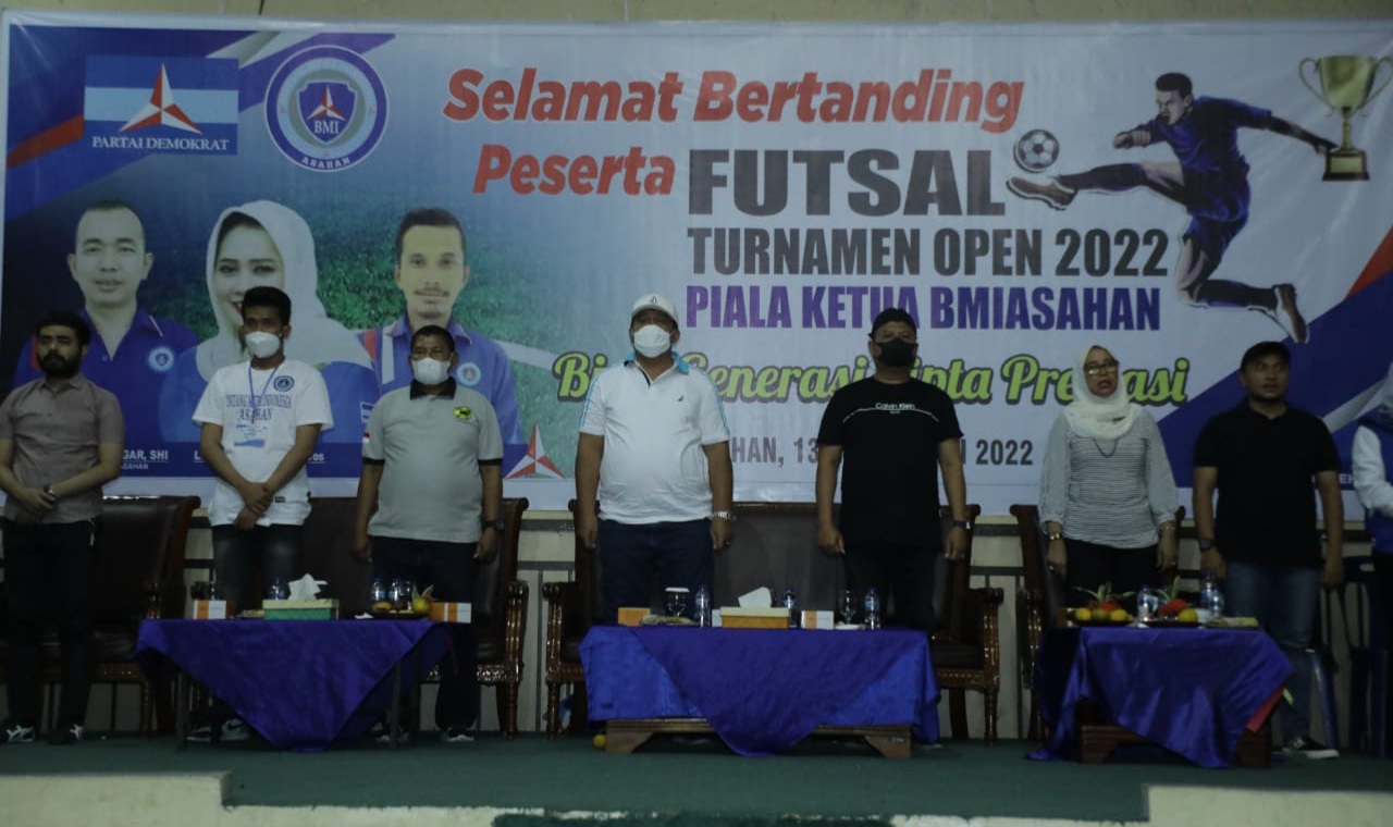 Tutup Turnamen Futsal, Wabup Asahan Harap Jaga Sportivitas Generasi Muda