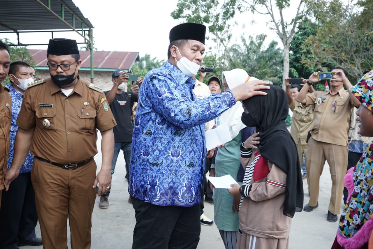 Wabup Asahan Letakkan Batu Pertama Pembangunan Kantor KOPYA