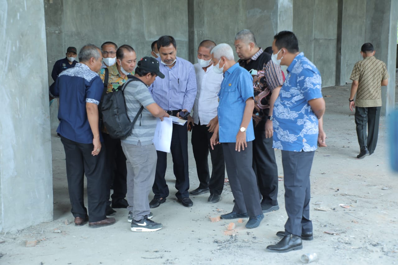 Kunjungi Pembangunan Mall Pelayanan Publik, Bupati Asahan Harap Pusat Perizinan Mudah Diakses
