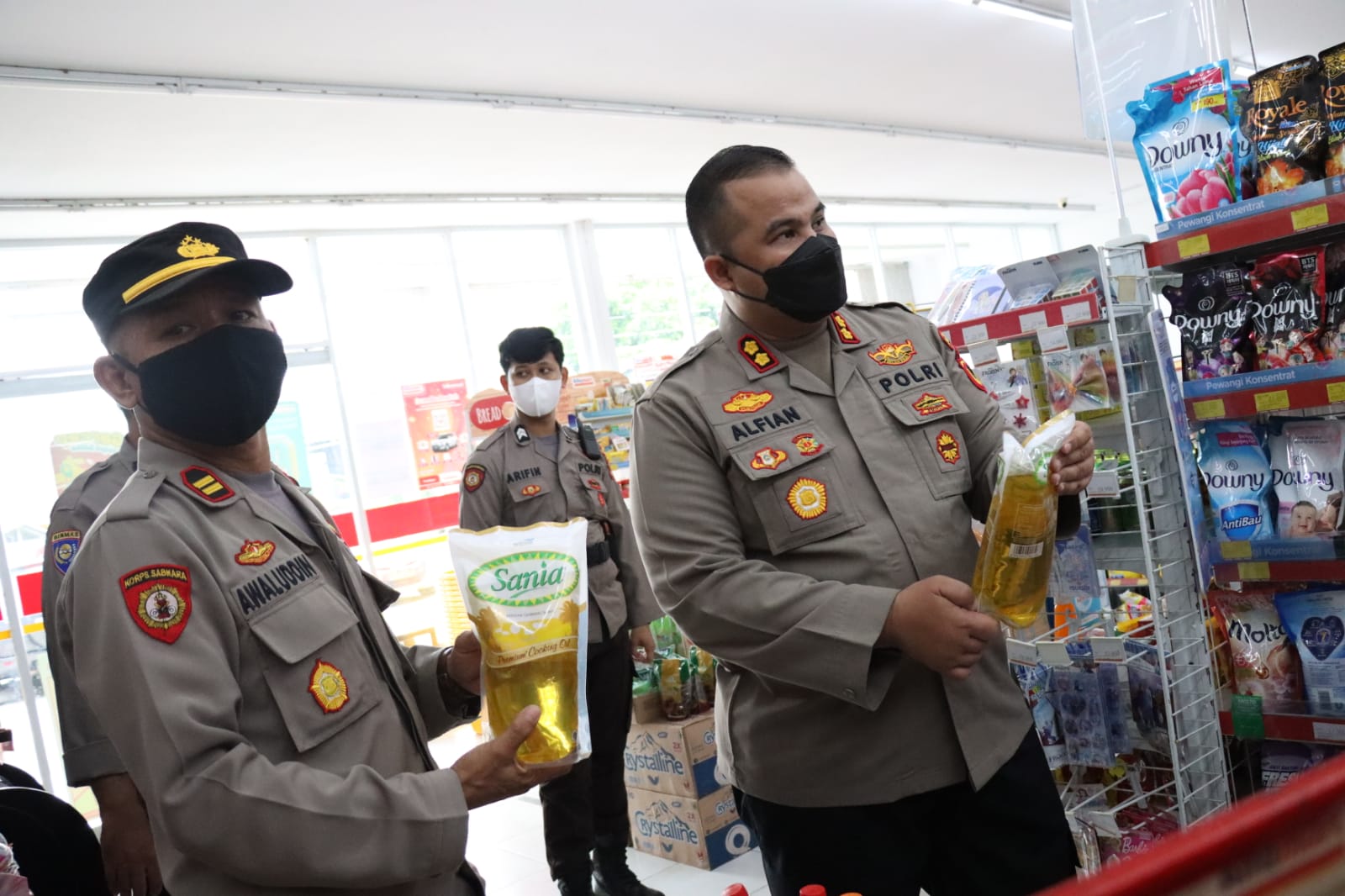 Sidak Kapolres Luwu Utara : Sembako Aman Jelang Ramadan