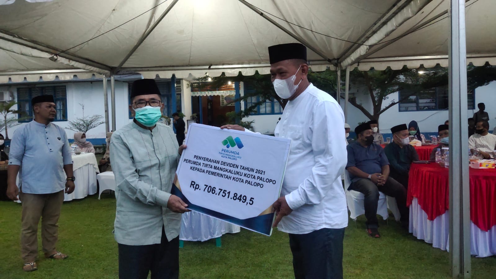 Walau Banyak Bencana Alam, Deviden Perumda PAM TM Palopo ke Pemkot Meningkat