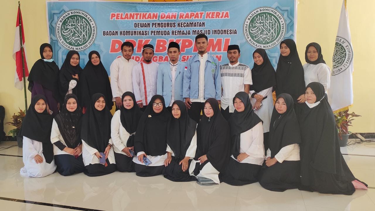 Dilantik dan Raker, DPK BKPRMI Toraja Diharap Rangkul Pemuda Cintai Masjid